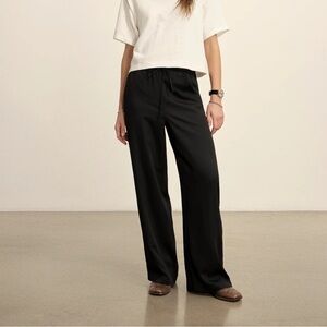 Buck Mason Duskdream Satin Pull-On Pant in Black 🖤